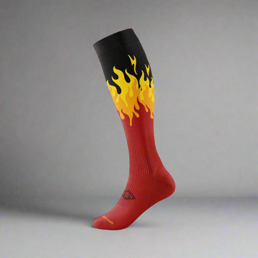 Flame Deadlift Sock.